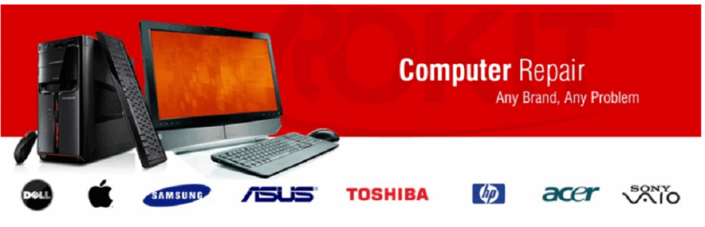 Dell, Mac, Asus, Sony, HP Computer repair